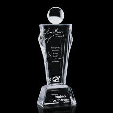 Conqueror Spheres Crystal Award - Corporate Awards