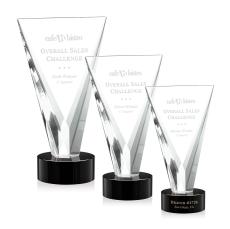 Mustico Black Abstract / Misc Crystal Award - Corporate Awards