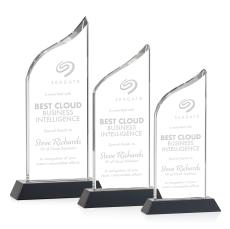 Pollock Black Peak Crystal Award - Corporate Awards