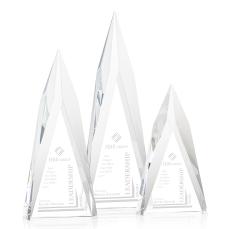 Salisbury Spire Pyramid Crystal Award - Crystal Awards