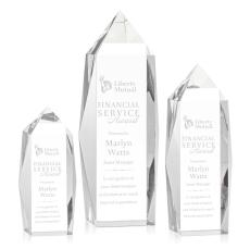 Bloomington Obelisk Crystal Award - Crystal Awards