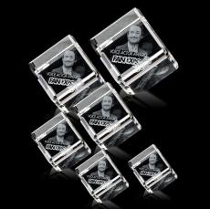 Carlton Cube 3D Crystal Award - Crystal Awards