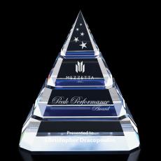 Citadel Pyramid Crystal Award - Glass Awards