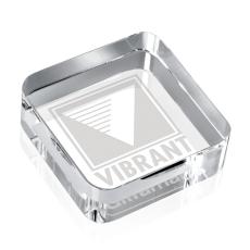 Square Paperweight - Crystal Awards