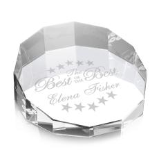 Havitur Paperweight - Crystal Awards