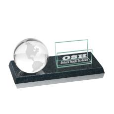 Granite Cardholder - Clear Globe - Executive Gifts
