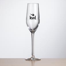 Lethbridge Flute - Imprinted - Etched Barware