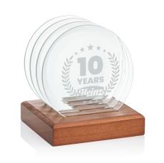 Bellevue Coasters - Set of 4  - Desk Accessories