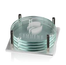 Barnaby Coaster on Aluminum - Desk Accessories