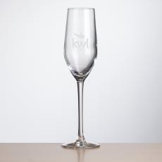 Lethbridge Flute - Deep Etch - Etched Barware