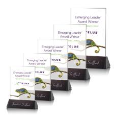 Sierra Full Color Rectangle Crystal Award - Full Color Awards