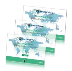 Cantebury Horizontal Full Color Rectangle Crystal Award - Full Color Awards