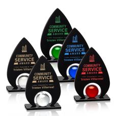 Dangerfield Black Crystal Award - Crystal Awards