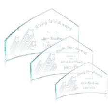 Antibes Crescent Peak Crystal Award - Sales Awards