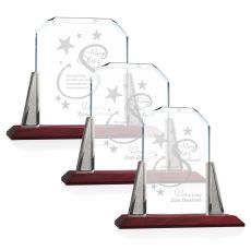 Renata Starfire Arch & Crescent Crystal Award - Corporate Awards