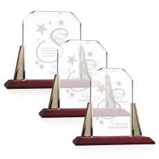 Renata Gold Arch & Crescent Crystal Award - Corporate Awards
