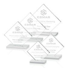 Wellington White Crystal Award - Crystal Awards