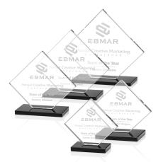 Wellington Black Crystal Award - Crystal Awards