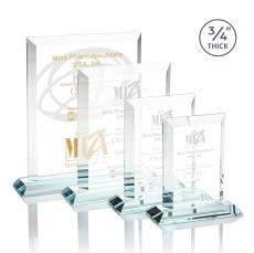 Harrington Clear Rectangle Crystal Award - Crystal Awards