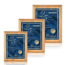Erindale/Contempo - Blue - Wood Plaques