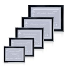 Oakleigh/Warden Plaque - Black Finish - Wood Plaques