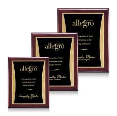 Oakleigh/Showtime Plaque - Rosewood/Black - Wood Plaques