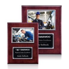 Metcalfe - Rosewood/Silver - Employee of the Month Plaque