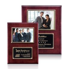 Metcalfe - Rosewood/Gold - Employee of the Month Plaque