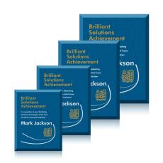 Rollinson Plaque - Blue - Wood Plaques