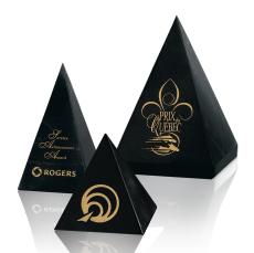 Marble Pyramid Stone Award - Marble and Stone Plaques