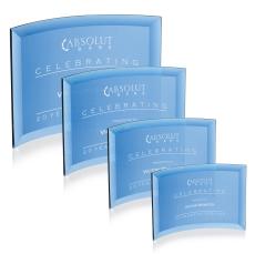 Madison Blue Arch & Crescent Crystal Award - Crystal Awards