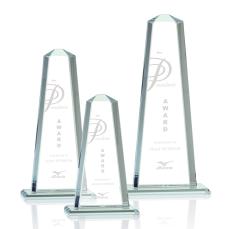 Pinnacle Jade Obelisk Glass Award - Corporate Awards
