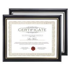 Oakleigh Certificate Holder - Black - Corporate Awards