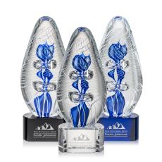 Galactica Glass on Paragon Base Award - Art Glass Awards