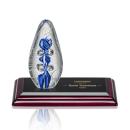 Galactica Glass on Rosewood Base Award