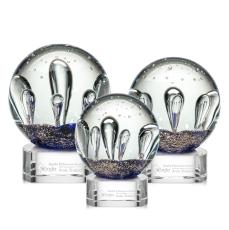 Serendipity Clear on Paragon Base Spheres Glass Award - Corporate Awards