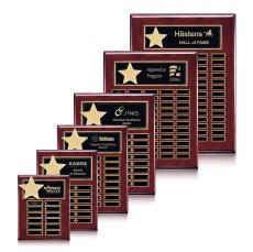 Hollister (Vert) Perpetual - Rosewood/Gold  - Corporate Awards