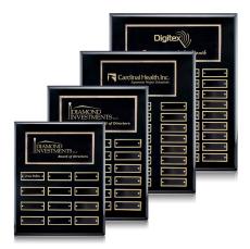 Oakleigh Vert Perpetual - Black/Gold - Perpetual Plaques