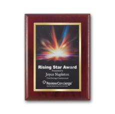 SpectraPrint Plaque - Mahogany Gold - Full Color Awards