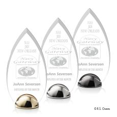 Contour Hemisphere Arch & Crescent Acrylic Award - Corporate Awards