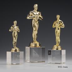 Classic Achievement People on Optical Crystal Award - Crystal Awards