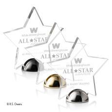 Nova Hemisphere Star Acrylic Award - Service Awards