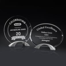 Strata Circle Acrylic Award - Acrylic Awards