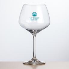 Oldham Burgundy Wine - Imprinted - Wine Glasses