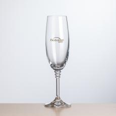 Fiore Flute - Imprinted - Etched Barware