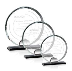 Pederson Circle Crystal Award - Crystal Awards