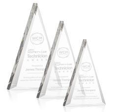 Shrewsbury Clear Pyramid Acrylic Award - Corporate Awards