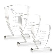 Marcella Arch & Crescent Acrylic Award - Corporate Awards