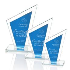 Milton Blue Peak Crystal Award - Corporate Awards