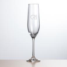Amerling Flute - Deep Etch - Etched Barware